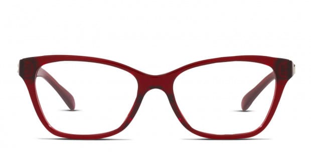Coach red glasses shop frames