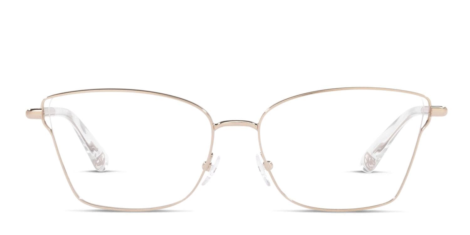 Michael Kors Nao Rose Gold Eyeglasses | Includes FREE Rx Lenses Michael Kors Nao Rose Gold Eyeglasses | Includes FREE Rx Lenses
