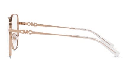 Michael Kors MK3062 Belleville Pink, Gold glasses - Pink / Gold - Side View