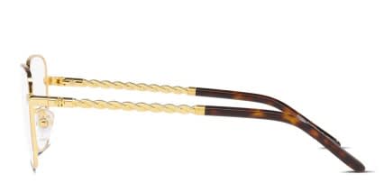 Tory Burch TY1077 Tortoise, Gold glasses - Tortoise / Gold - Side View