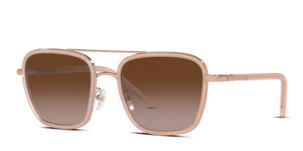 Tory Burch TY6090 Rose Gold & Milky Pink Sunglasses w/ Case Tory Burch TY6090 Pink, Rose Gold Prescription Sunglasses  main image 4
