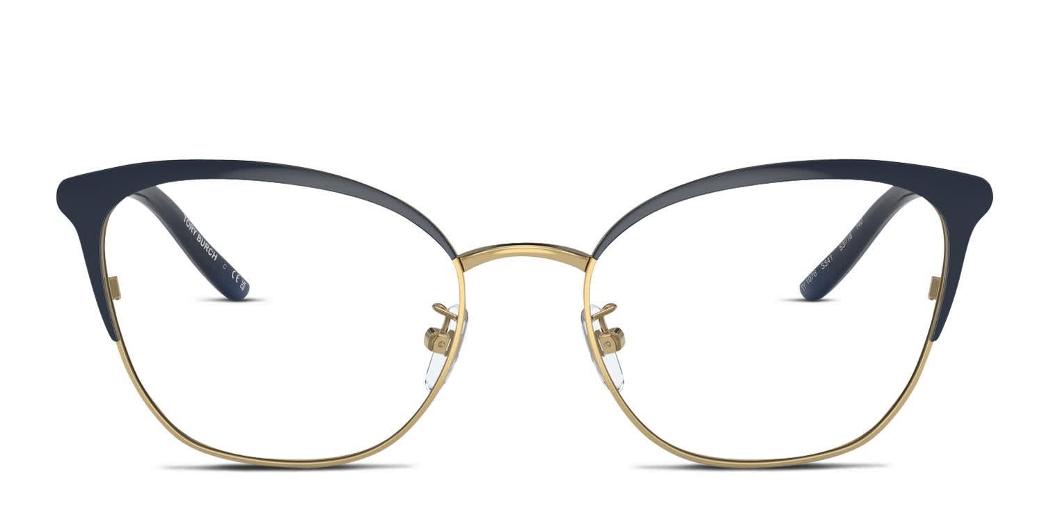 Tory Burch TY1076 Blue, Gold glasses - Blue / Gold - Frontal View