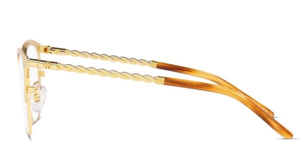 Tory Burch TY1076 Gold Eyeglasses | Includes FREE Rx Lenses display picture 1