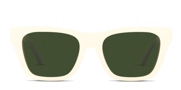 Tory burch hot sale white sunglasses