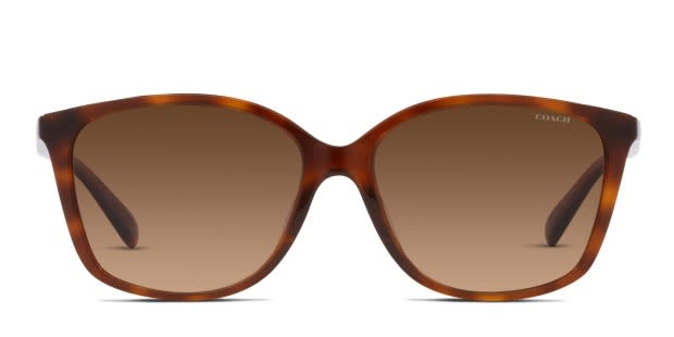 Coach sunglasses gold tortoise clearance
