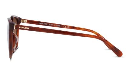 Coach HC8361U Tortoise glasses - Tortoise - Side View