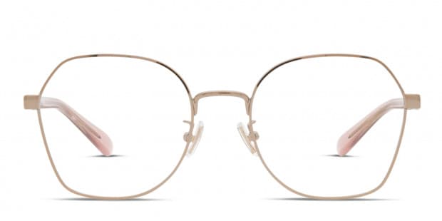 Coach rose gold glasses hot sale