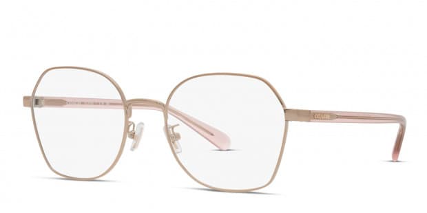 Coach rose gold glasses discount