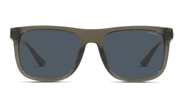 Coach HC8367U Green Prescription Sunglasses 50 Off Lenses