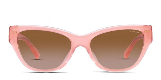 Pink coach sunglasses discount