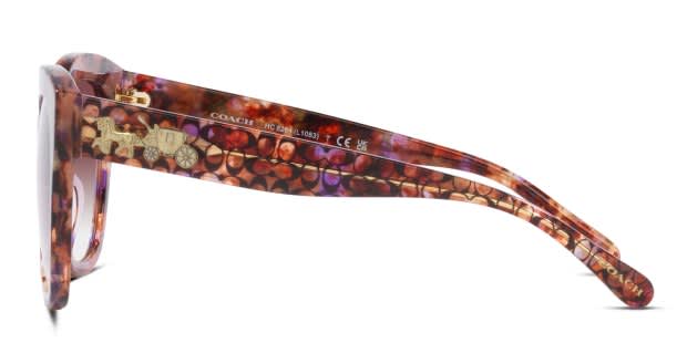 Coach HC8264 Purple , Tortoise Prescription Sunglasses - 50% Off Coach HC8264 Purple , Tortoise Prescription Sunglasses - 50% Off
