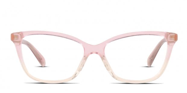 Coach HC6206U Clear Pink Eyeglasses Includes FREE Rx Lenses