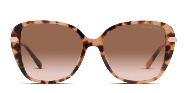 Michael kors top pink tortoise sunglasses