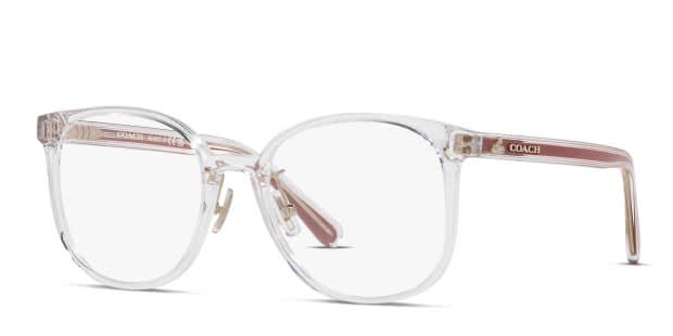 Coach HC6217 Clear Eyeglasses | Includes FREE Rx Lenses