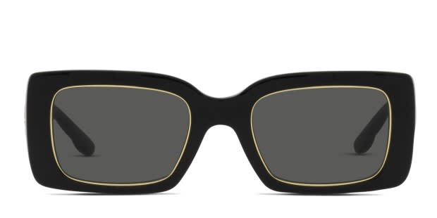 Prada PR17WS Symbole Shiny Black Prescription Sunglasses - 50% Off Lenses