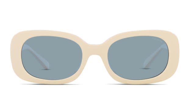 Coach HC8358U White Prescription Sunglasses - 50% Off Lenses display picture 2
