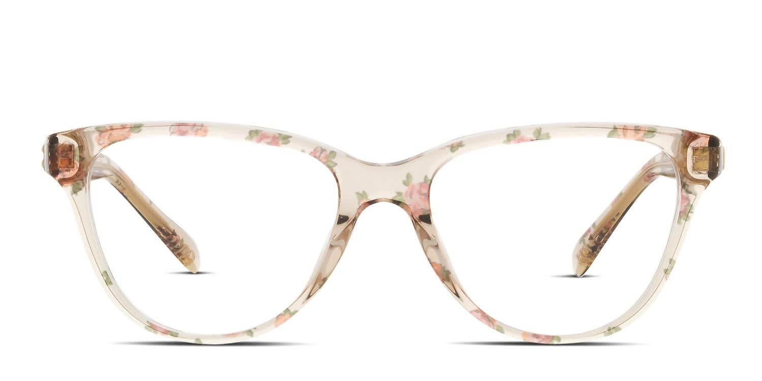 Coach HC6202U Pink glasses - Pink - Frontal View