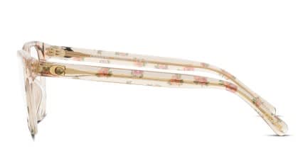 Coach HC6202U Pink glasses - Pink - Side View