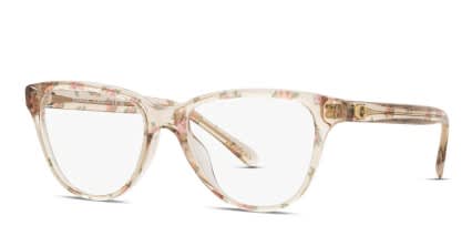 Coach HC6202U Pink glasses - Pink - Angle View