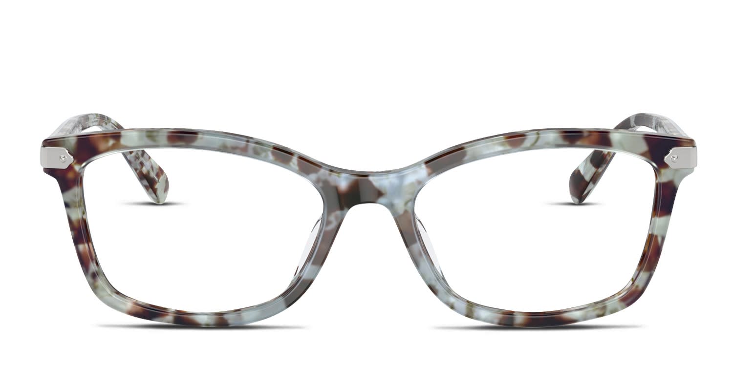 Coach HC6219U Tortoise, Blue glasses - Tortoise / Blue - Frontal View