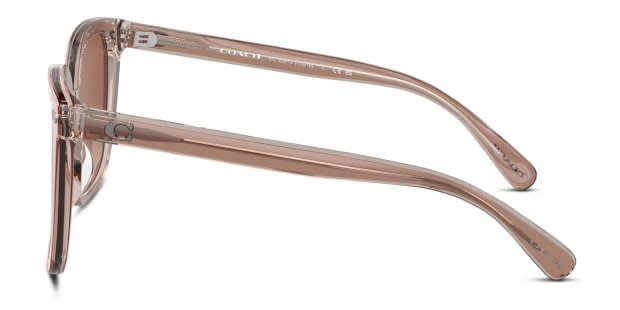 Coach HC8381U Cl918 clear , brown , gray frame with brown gradient