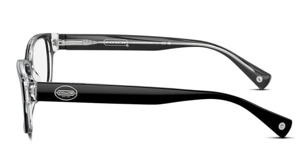 Coach HC6040 Brooklyn black , clear frame