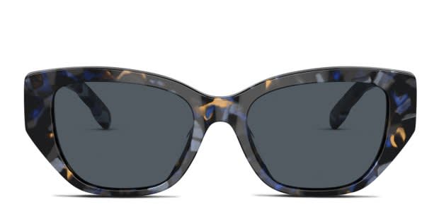 Tory Burch TY7196U blue , tortoise frame with dark grey  display picture 3
