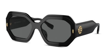Tory Burch TY7192U Shiny Black glasses - Shiny Black - Angle View