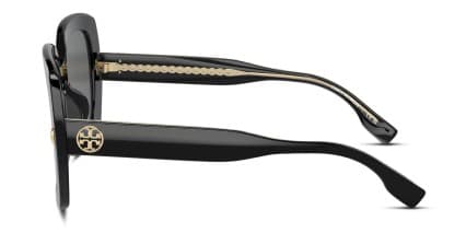 Tory Burch TY7193U Shiny Black glasses - Shiny Black - Side View