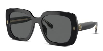 Tory Burch TY7193U Shiny Black glasses - Shiny Black - Angle View