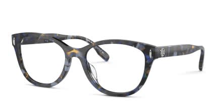 Tory Burch TY2137U Blue, Tortoise glasses - Blue / Tortoise - Angle View