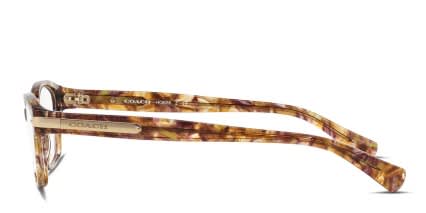 Coach HC6065 Brown, Tortoise glasses - Brown / Tortoise - Side View