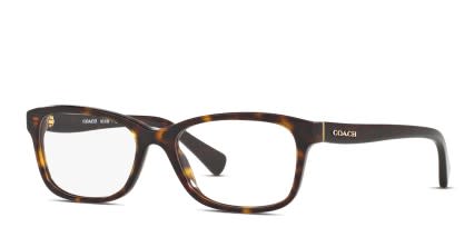 Coach HC6089 Tortoise glasses - Tortoise - Angle View