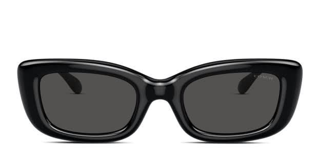 Coach HC8390U Shiny Black Prescription Sunglasses