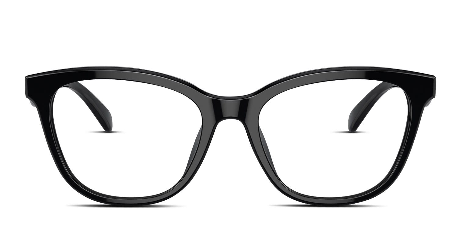 Coach HC6232U Black glasses - Black - Frontal View