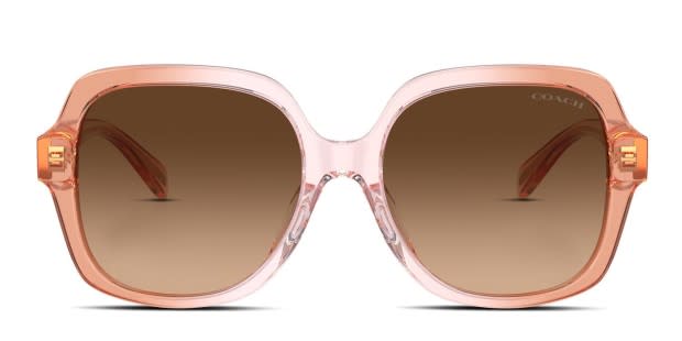 Coach HC8395U Pink, Clear Prescription Sunglasses display picture 1