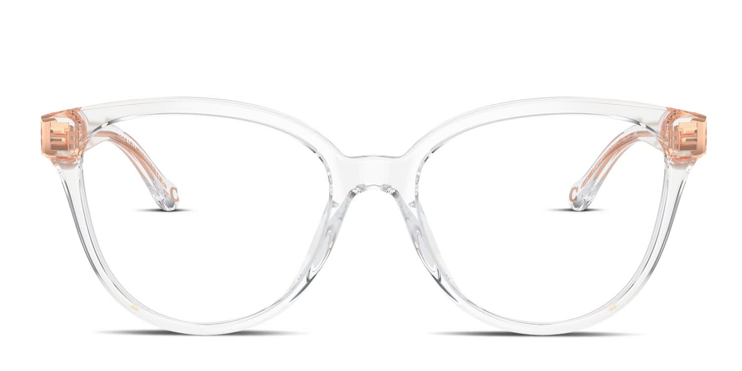 Coach HC6234U Clear glasses - Clear - Frontal View
