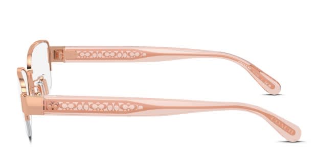ヒロコ　ナポレオンヒルプログラム　HSS　ゴールドBOX 第3ステップ Coach HC5168 pink , gold frame