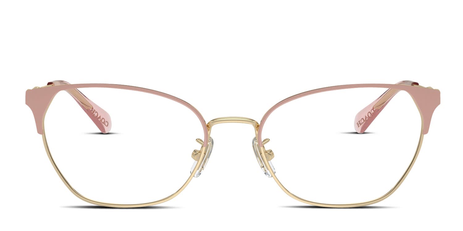 Coach HC5169 Gold, Pink glasses - Gold / Pink - Frontal View