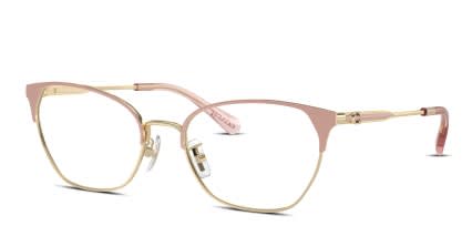 Coach HC5169 Gold, Pink glasses - Gold / Pink - Angle View
