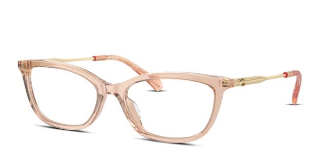 Coach HC6237U clear , beige frame