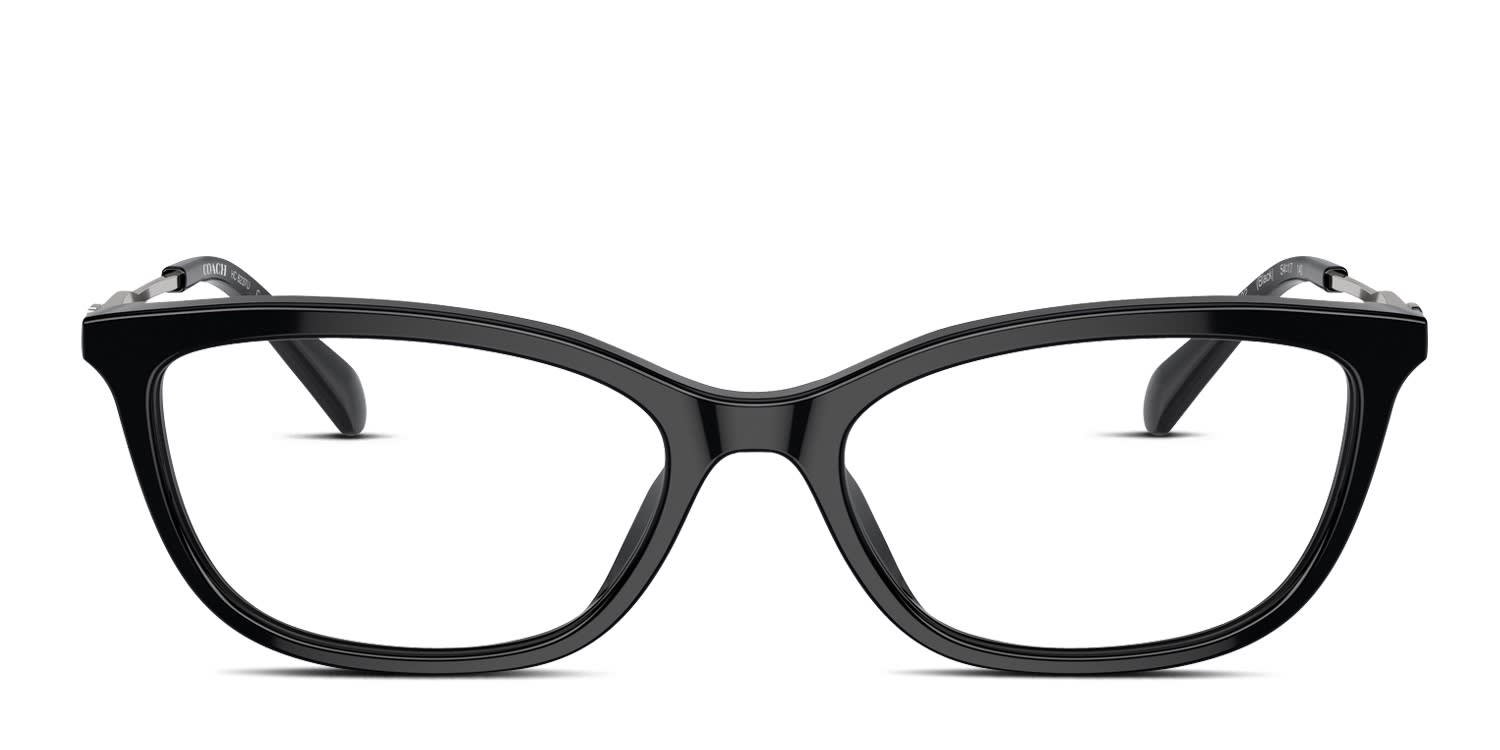 Coach HC6237U Black glasses - Black - Frontal View