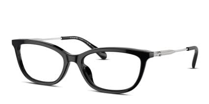 Coach HC6237U Black glasses - Black - Angle View