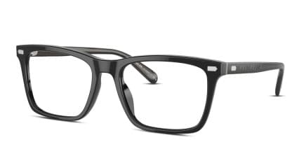 Coach HC6238U Black glasses - Black - Angle View