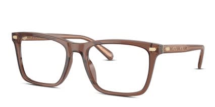 Coach HC6238U Brown glasses - Brown - Angle View