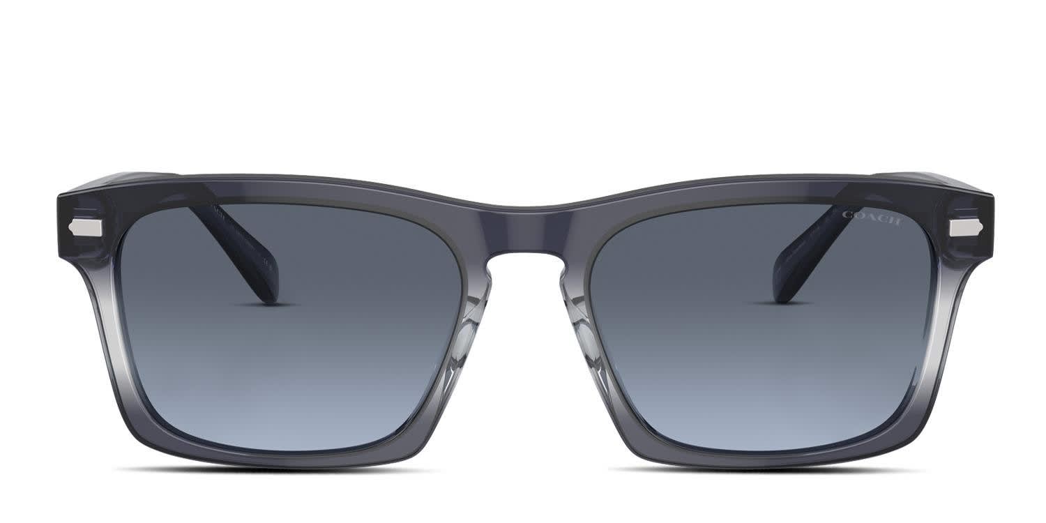 Coach HC8397U Blue, Clear glasses - Blue / Clear - Frontal View