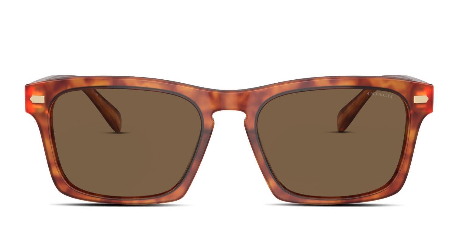 Coach HC8397U Tortoise glasses - Tortoise - Frontal View