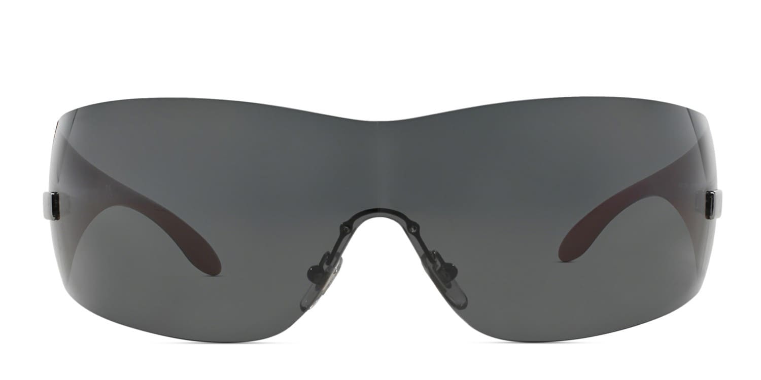 Versace 0VE2054 Gunmetal glasses - Gray / Gunmetal - Frontal View