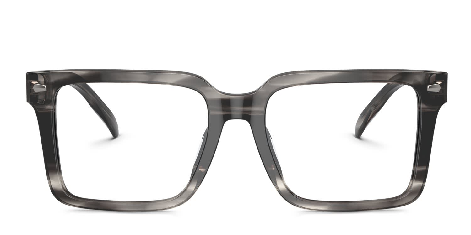 Michael Kors MK4121U Mosel Black, Brown glasses - Black / Brown - Frontal View