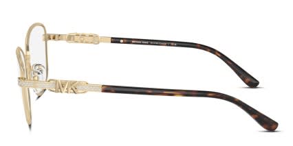 Michael Kors MK3076B Cordoba Gold glasses - Gold - Side View